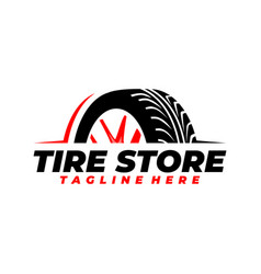 Tire Logo Design Automotive Car Showroom Car