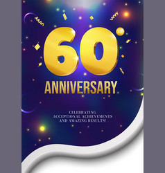 Anniversary Celebration Flyer Poster Design 60