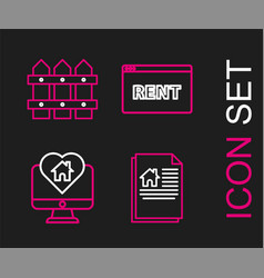 Set Line House Contract Monitor