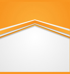 Abstract Tech Corporate Orange Background