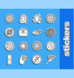 Set Line Syringe And Virus Virus Bar Of Soap