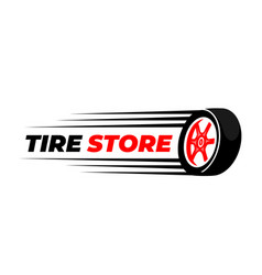 Tire Logo Design Automotive Car Showroom Car