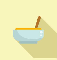 Meal Product Icon Flat School Food