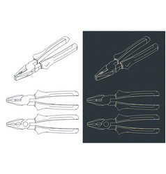 Combination Pliers Blueprints