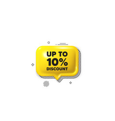 Up To 10 Percent Discount Sale Offer Price Sign