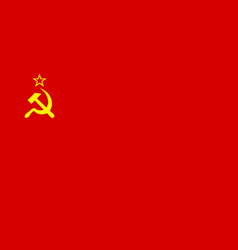 Flag Of The Soviet Union Dark Version