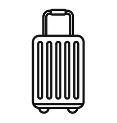 Travel Bag Icon Outline Truck Cargo