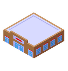 Wholesale Store Warehouse Icon Isometric