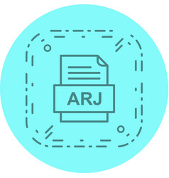 Arj File Document Icon