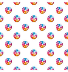 Colorful Circle Divided Into Eight Parts Pattern