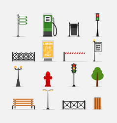 Street Element Icons