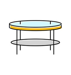 Table Living Room Color Icon