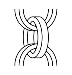 Belcher Chain Line Icon