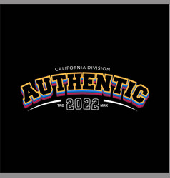 California Division Authentic 2022 Simple Vintage