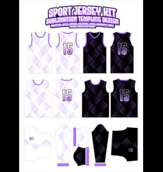 Linear Purple Line Jersey Apparel Sport Wear