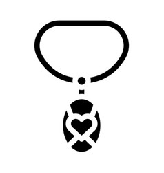 Pendant Jewelry Glyph Icon