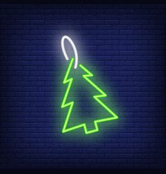 Fir-tree Tag Neon Sign