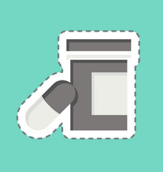 Sticker Line Cut Prescription Drugs Related