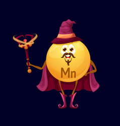 Cartoon Manganese Manganum Micronutrient Warlock