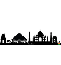 New Delhi India Skyline