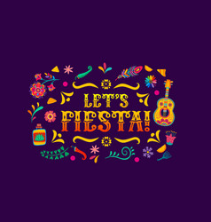 Quote Let Us Fiesta Mexican Party Banner