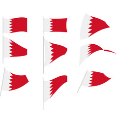 Set With Bahrain Flag