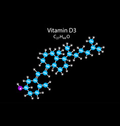 Vitamin D3 Skeletal Formula Cholecalciferol