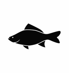 Fish Flat Style Logo