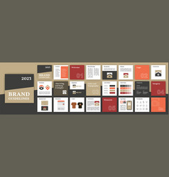 Brand Guidelines Template Corporate Guide Line