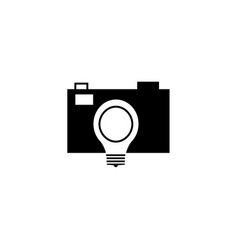 Camera Logo Light Design Abstract