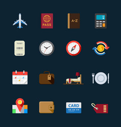 Travel Application Icons