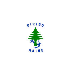 A Flag Of Maine