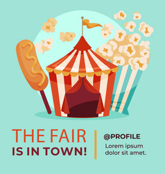 Flat Local Fair Posts Set