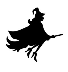 Halloween Silhouette Black Witch