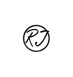 Rj Street Style Modern Initial Logo Concept