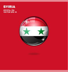 Syria Flag 3d Buttons