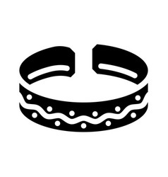 Toe Ring Jewelry Glyph Icon