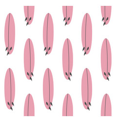 Seamless Pattern Of Flat Surf Boards