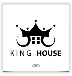 King House Logo Premium Elegant Template Eps 10