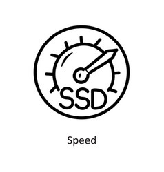 Speed Outline Icon Design Gam