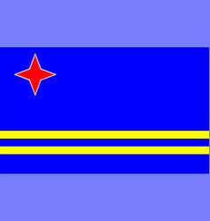 Aruba Flag Design