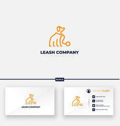 Leash Company Logo Design For Dog Abstract