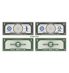 Set Of Gaming Banknotes Obverse And Reverse 1 2