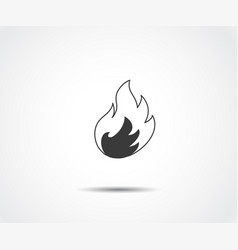 Fire Icon Logo