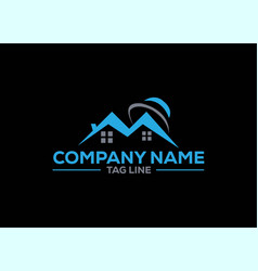 Real Estate Logo Or Icon Design Image