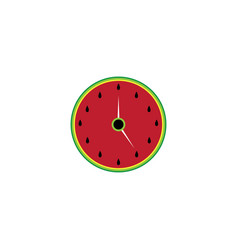 Watermelon Logo Icon Wall Clock Design