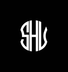 Shu Letter Logo Abstract Creative Design