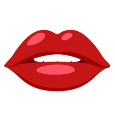 Female Lips Red Sexy Lady Mouth Icon