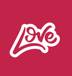 Love - Hand Lettering