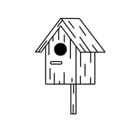 Wooden Birdhouse House For Bird